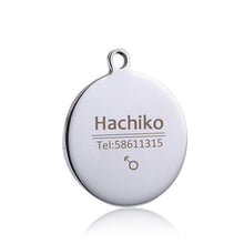 Load image into Gallery viewer, Pet engraving tag