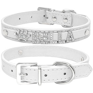 Rhinestone Puppy Dog Collar