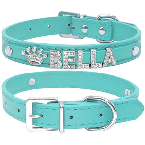 Rhinestone Puppy Dog Collar